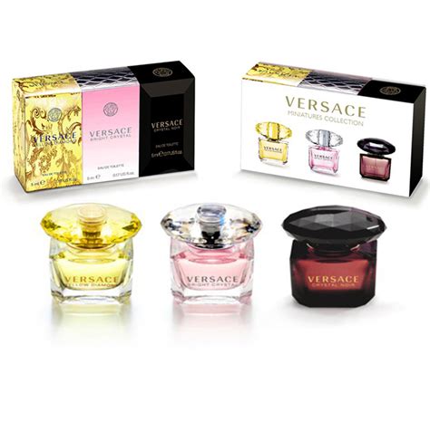 versace mini collection set|versace miniature gift set.